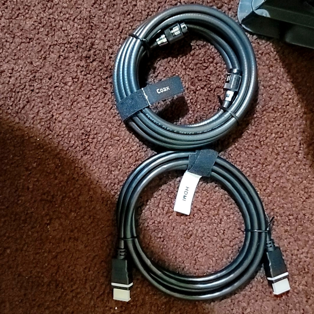 Hdmi coax combination